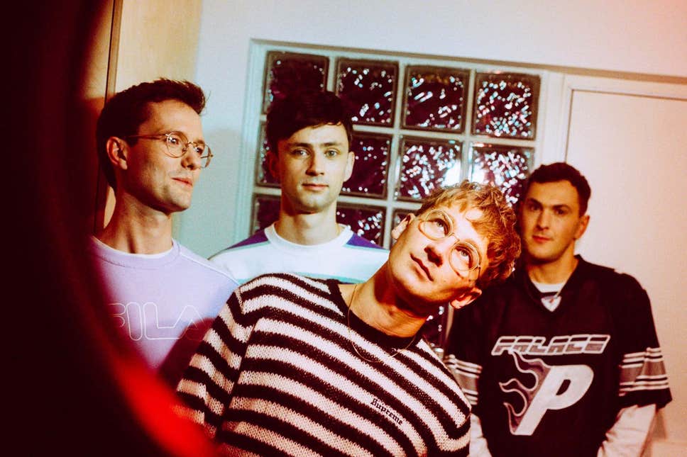 Glass Animals (left to right): Drew MacFarlane, Ed Irwin-Singer, Dave Bayley and Joe Seaward