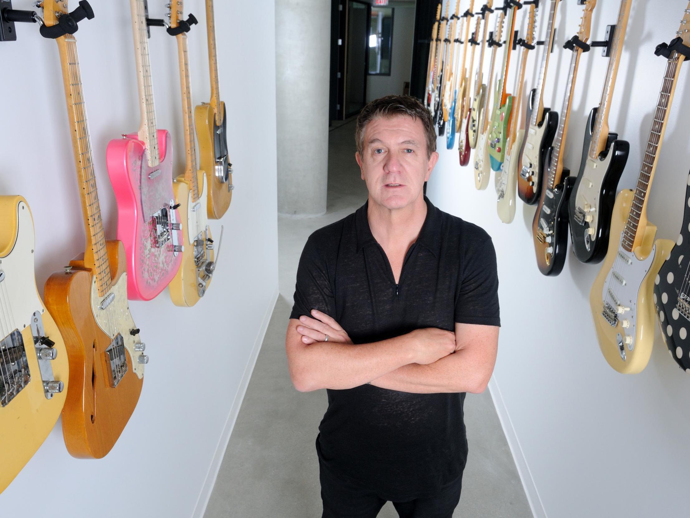 There are real rarities among the 50 guitars Mooney owns