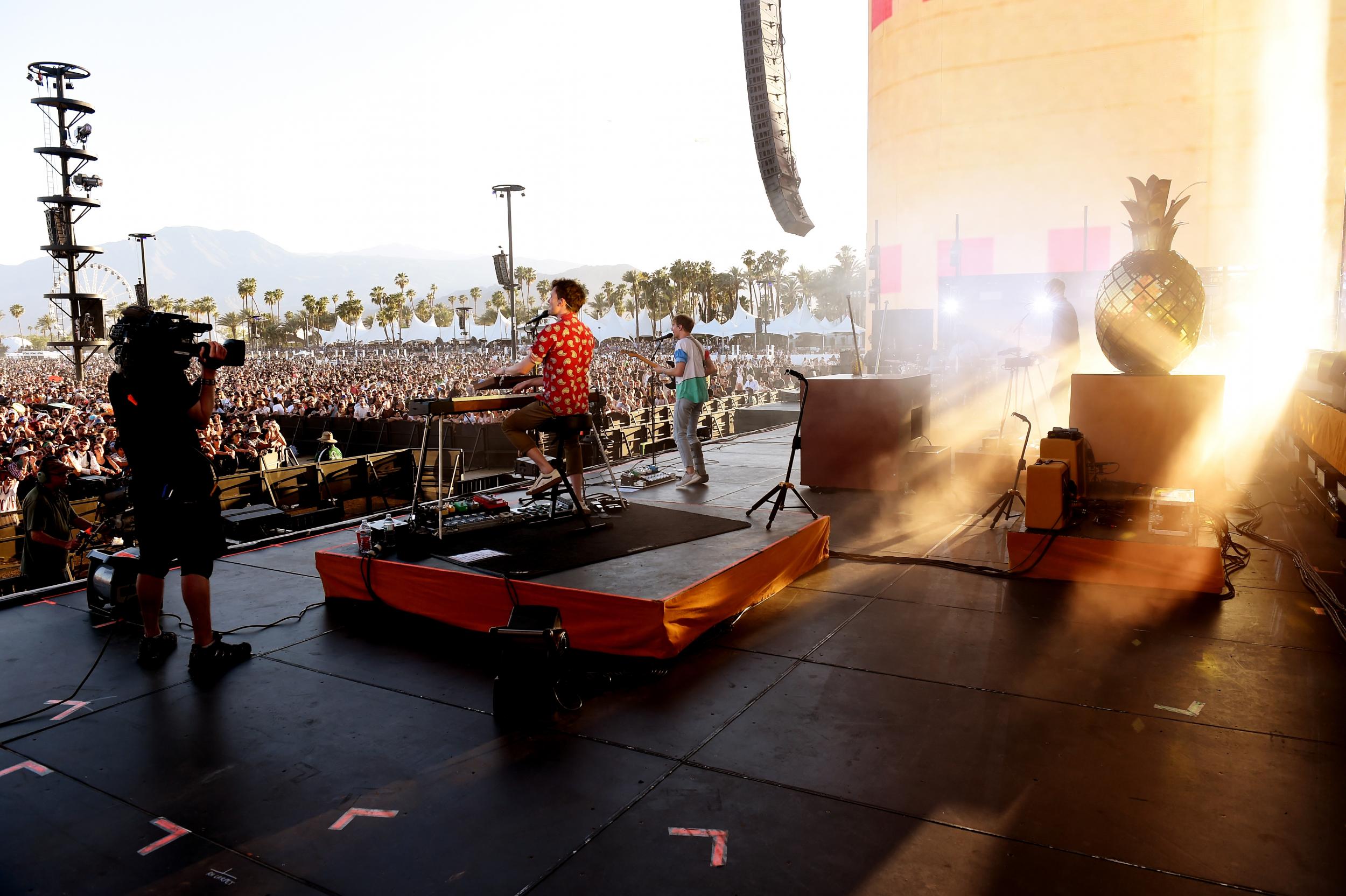 Different times: Glass Animals perform at Coachella Festival in 2017