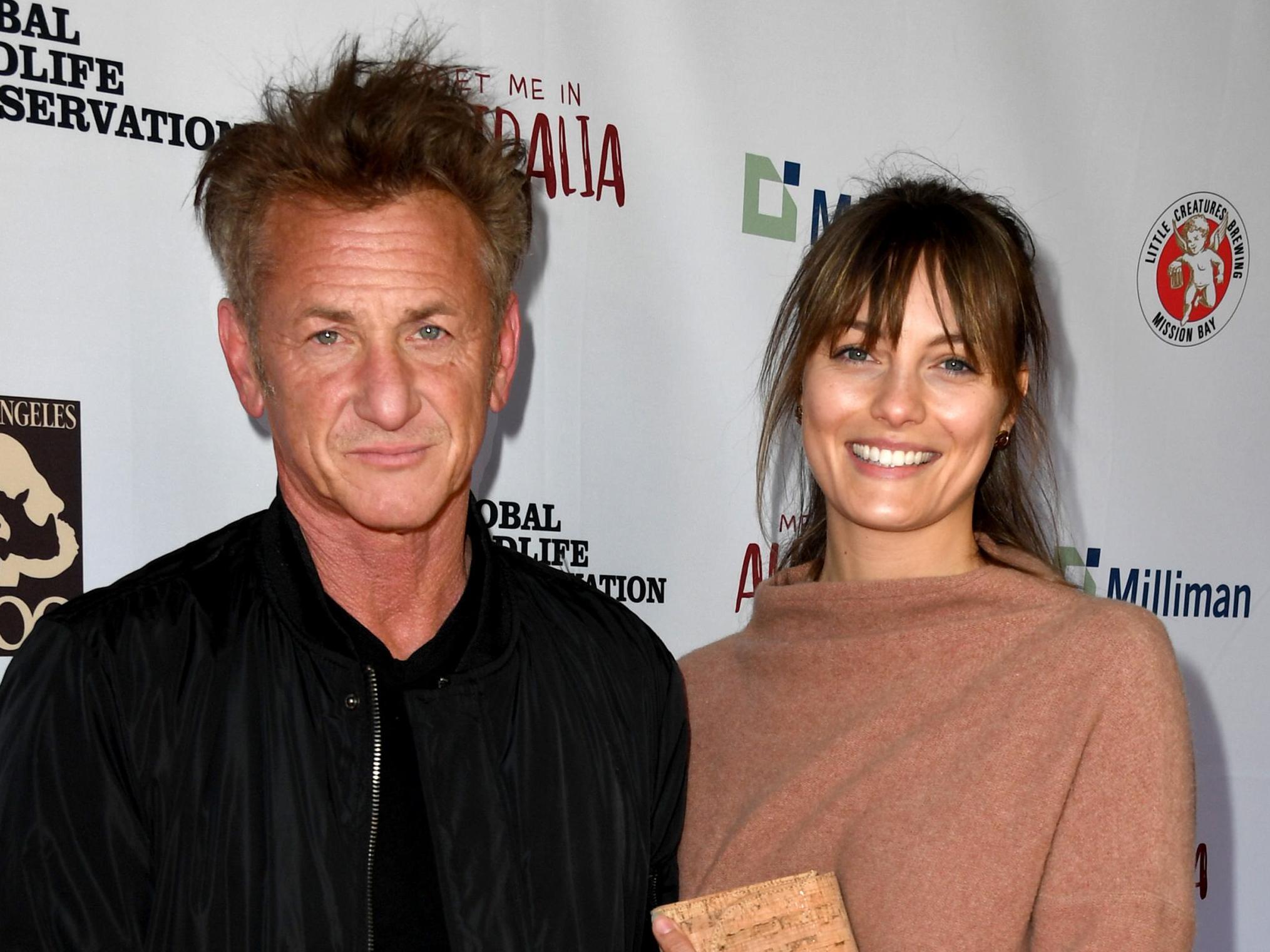 Sean Penn, 59, confirms he and Leila George, 28, had a ‘Covid wedding’