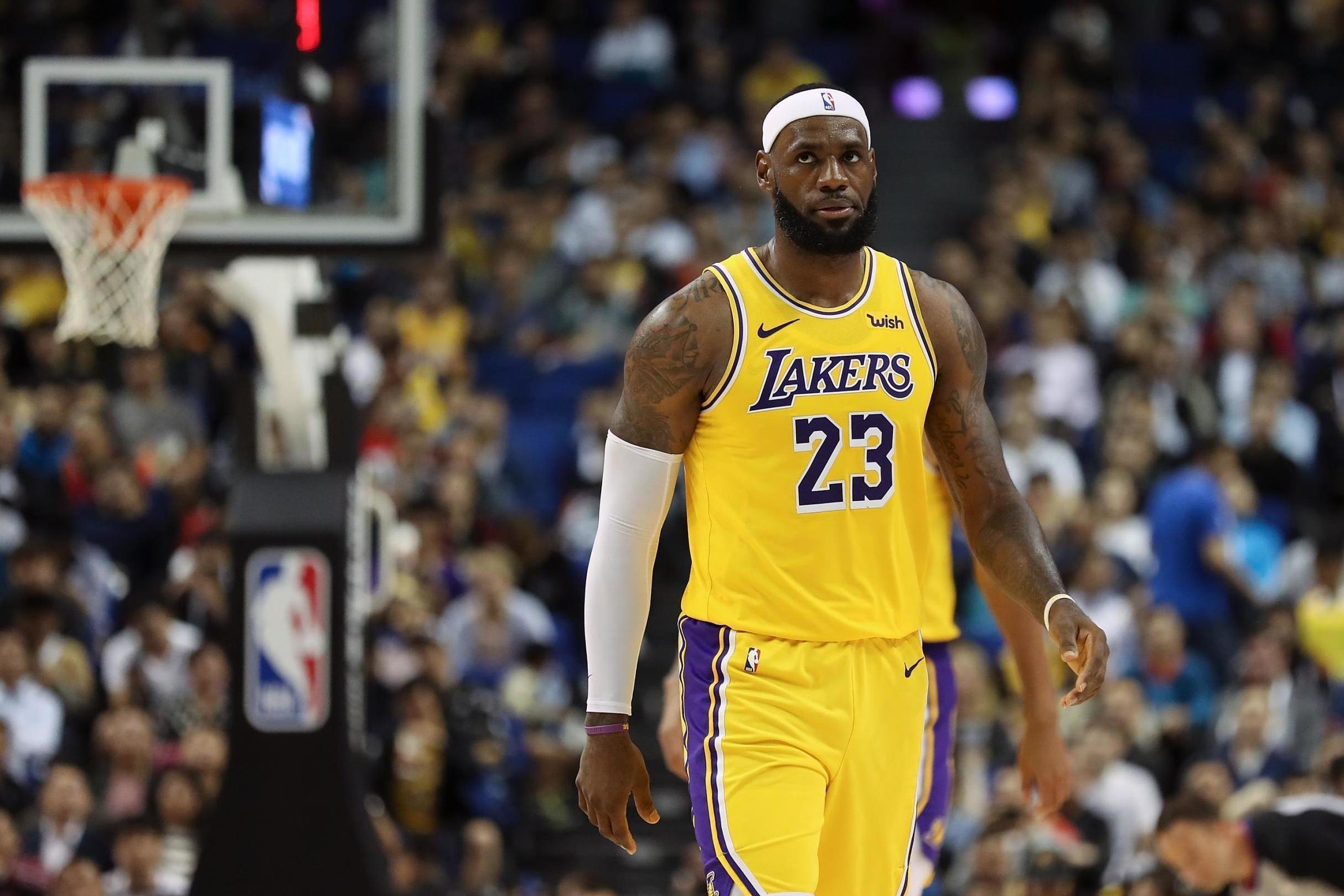 LeBron James opens up about missing his family (Getty)