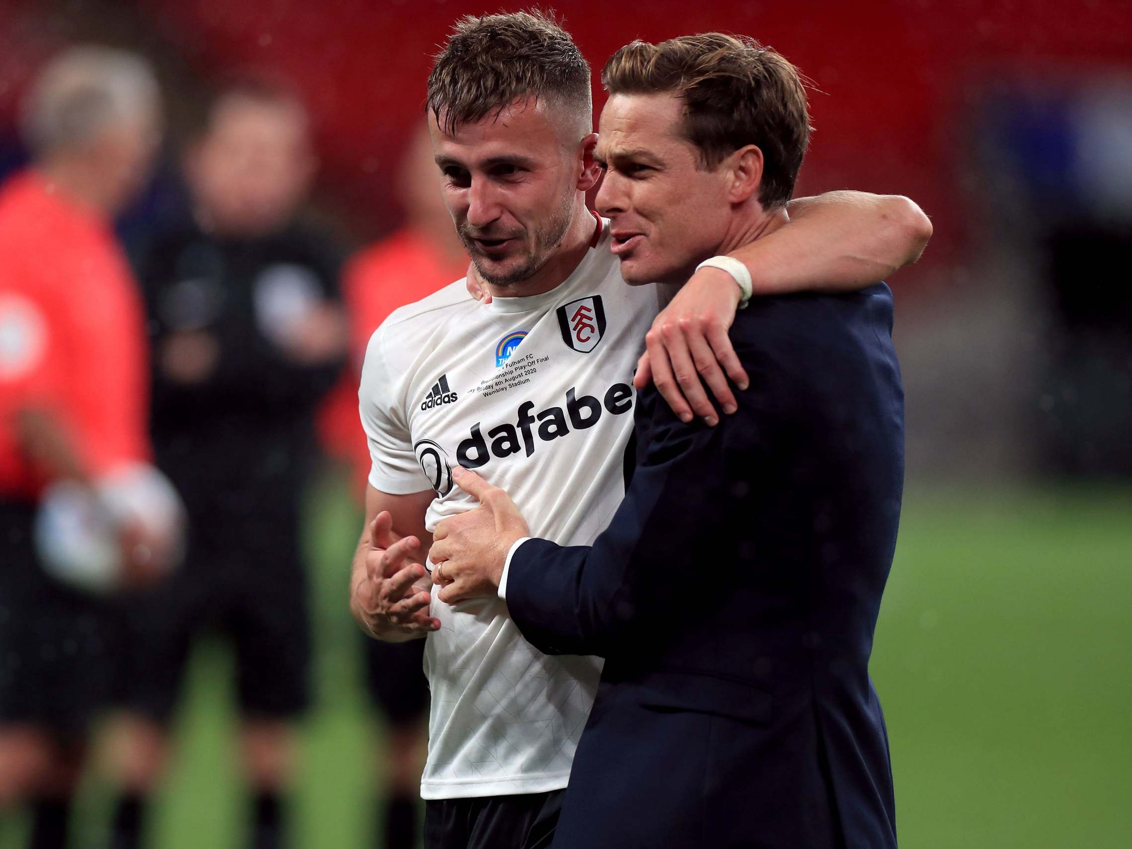 Fulham coach Scott Parker (right) has said he won’t overhaul his squad