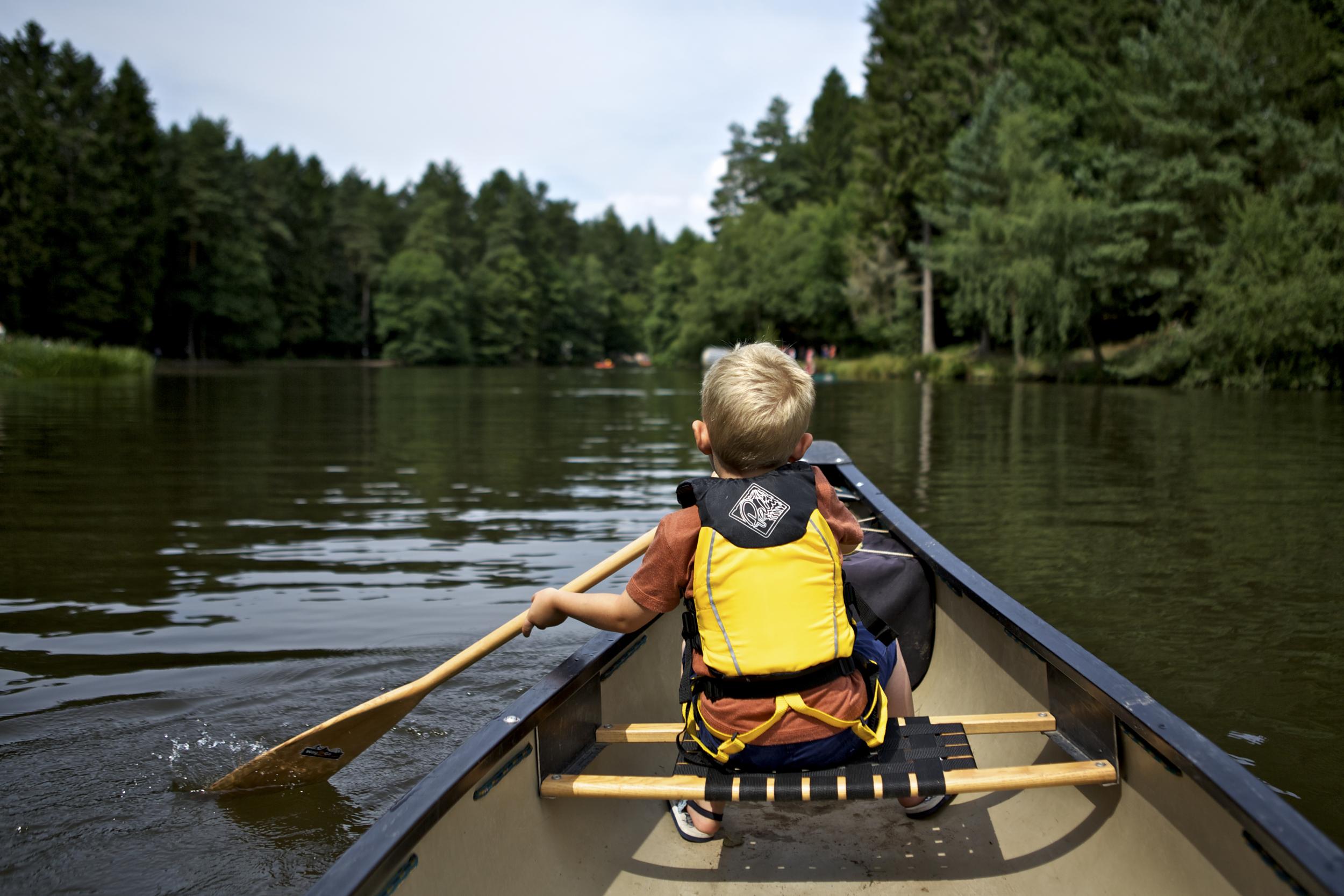 The whole family can enjoy setting sail on the Wye