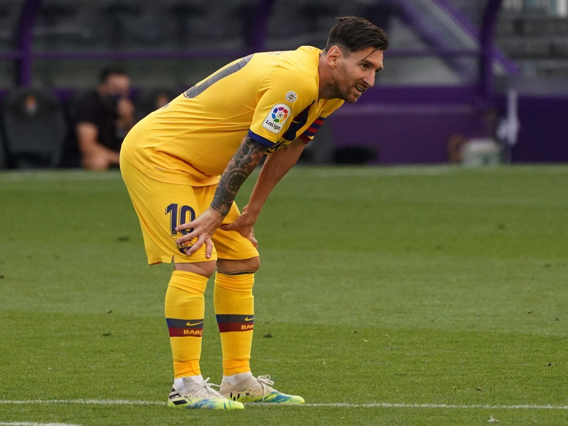 Messi has shouldered much of burden at Barcelona