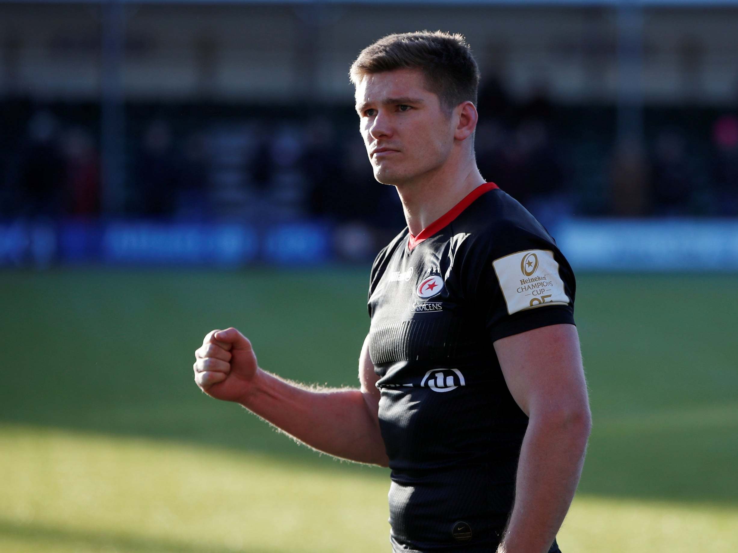 England captain Owen Farrell will prepare for the Lions tour next year in the Championship