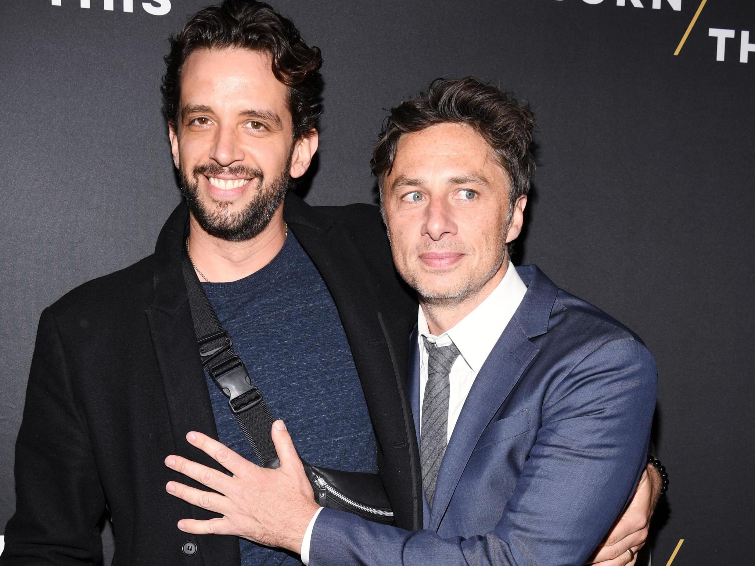 Zach Braff gets stunning tattoo tribute for late friend Nick Cordero