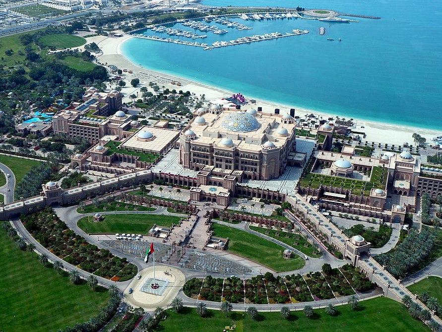 Juan Carlos is reportedly staying at the ultra-luxury five-star Emirates Palace Hotel in Abu Dhabi