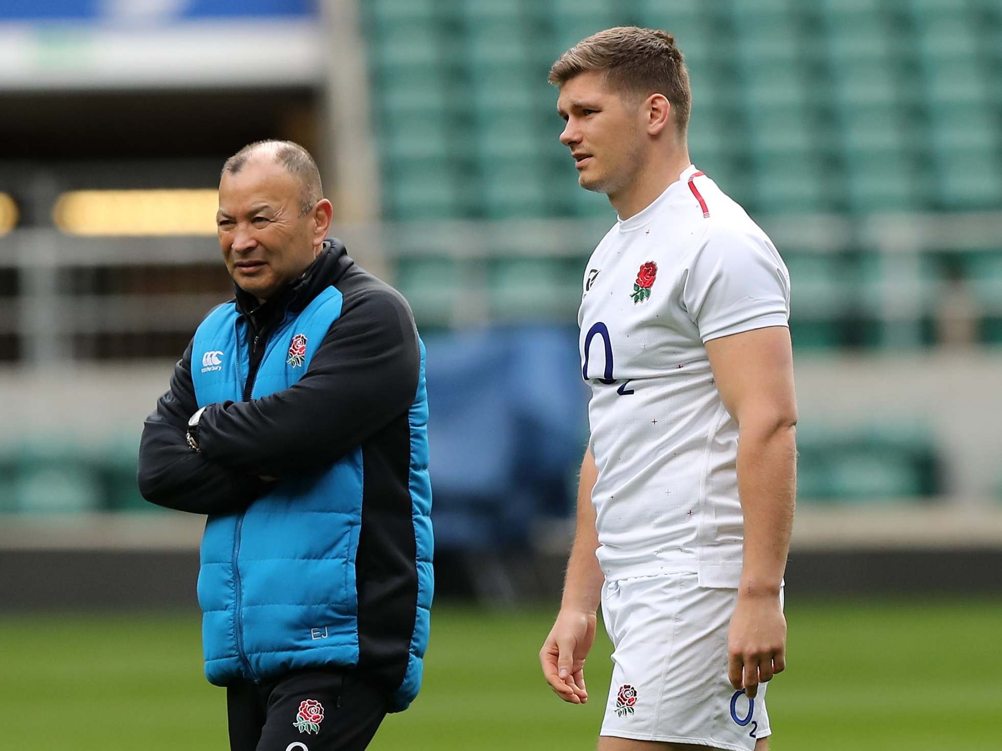 Eddie Jones sees ‘no reason’ not to select Saracens players when they’re playing in Championship