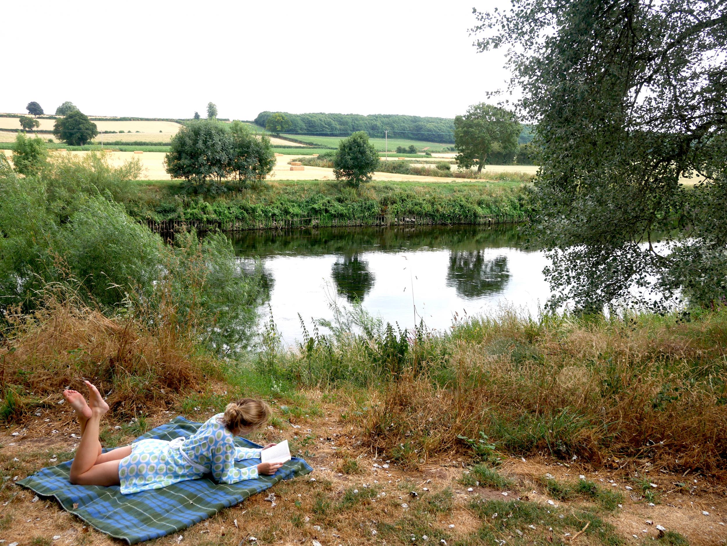 Paddle on a private spot on the River Wye