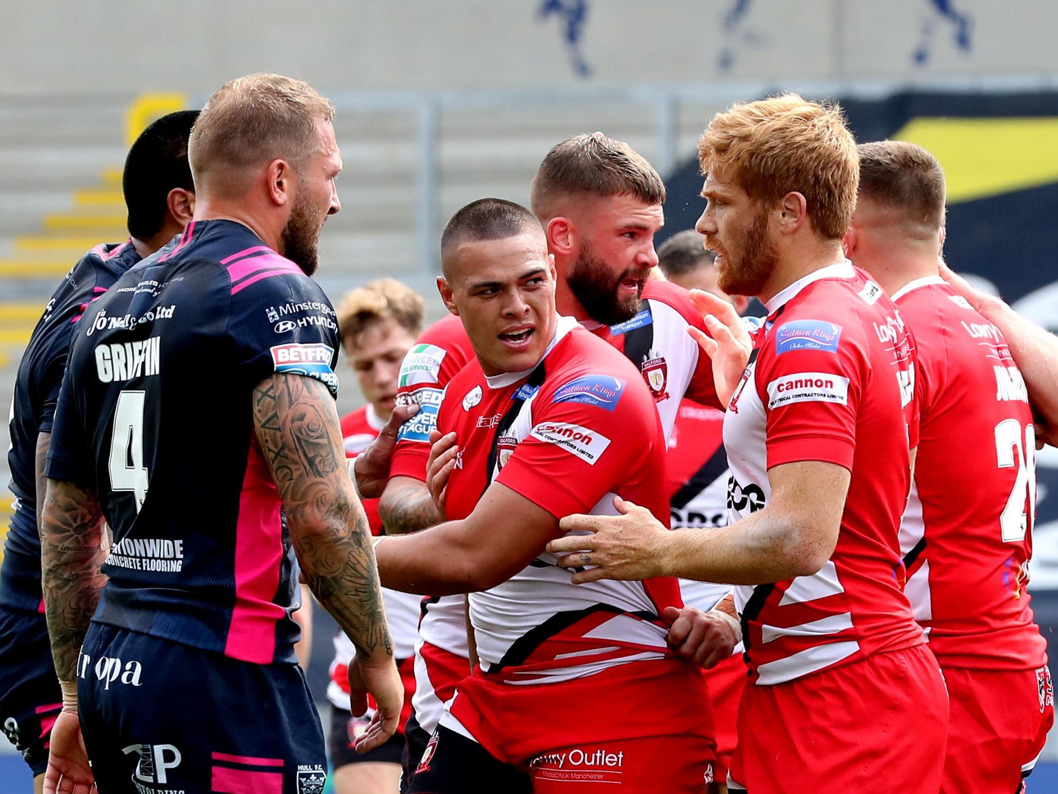 Salford and Hull's matches have been postponed