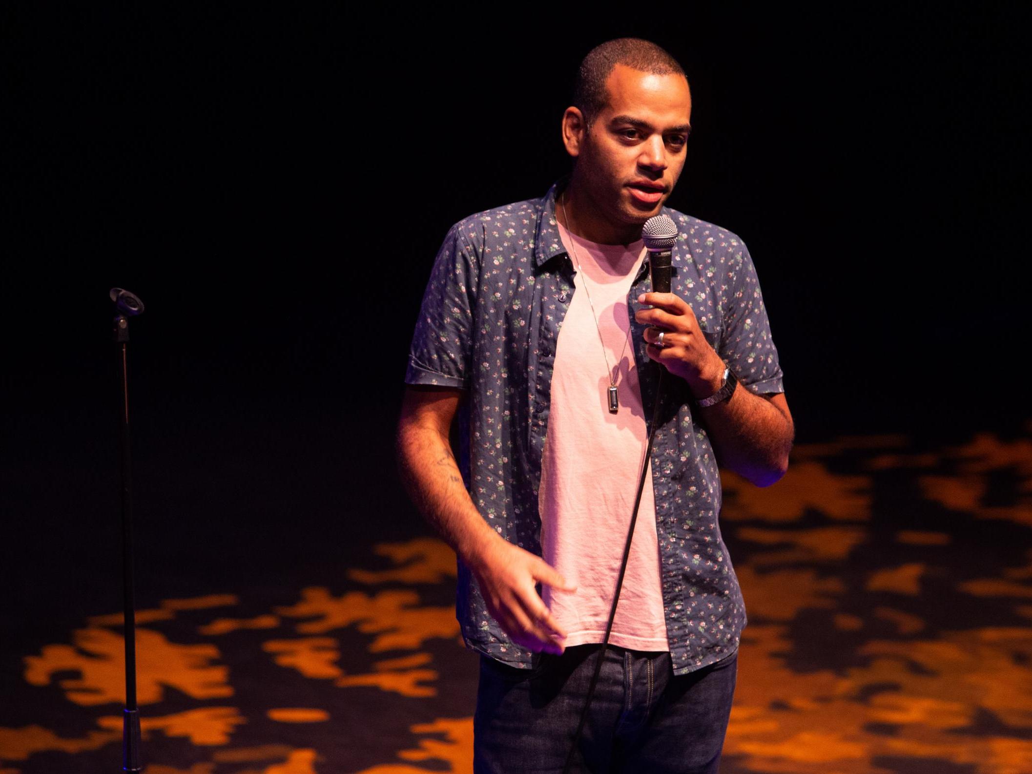 Ben Bailey Smith at St Mungo's 'No Laughing Matter' at the O2 Shepherd's Bush Empire, London, UK in 2019