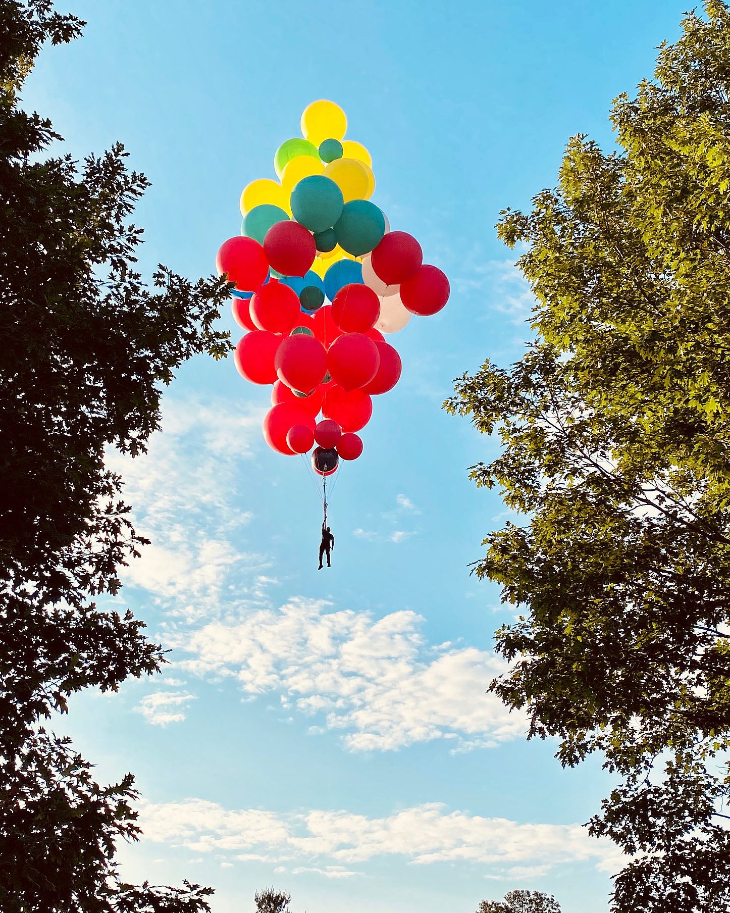David Blaine will attempt to soar in the sky holding onto balloons in a newly announced stunt.