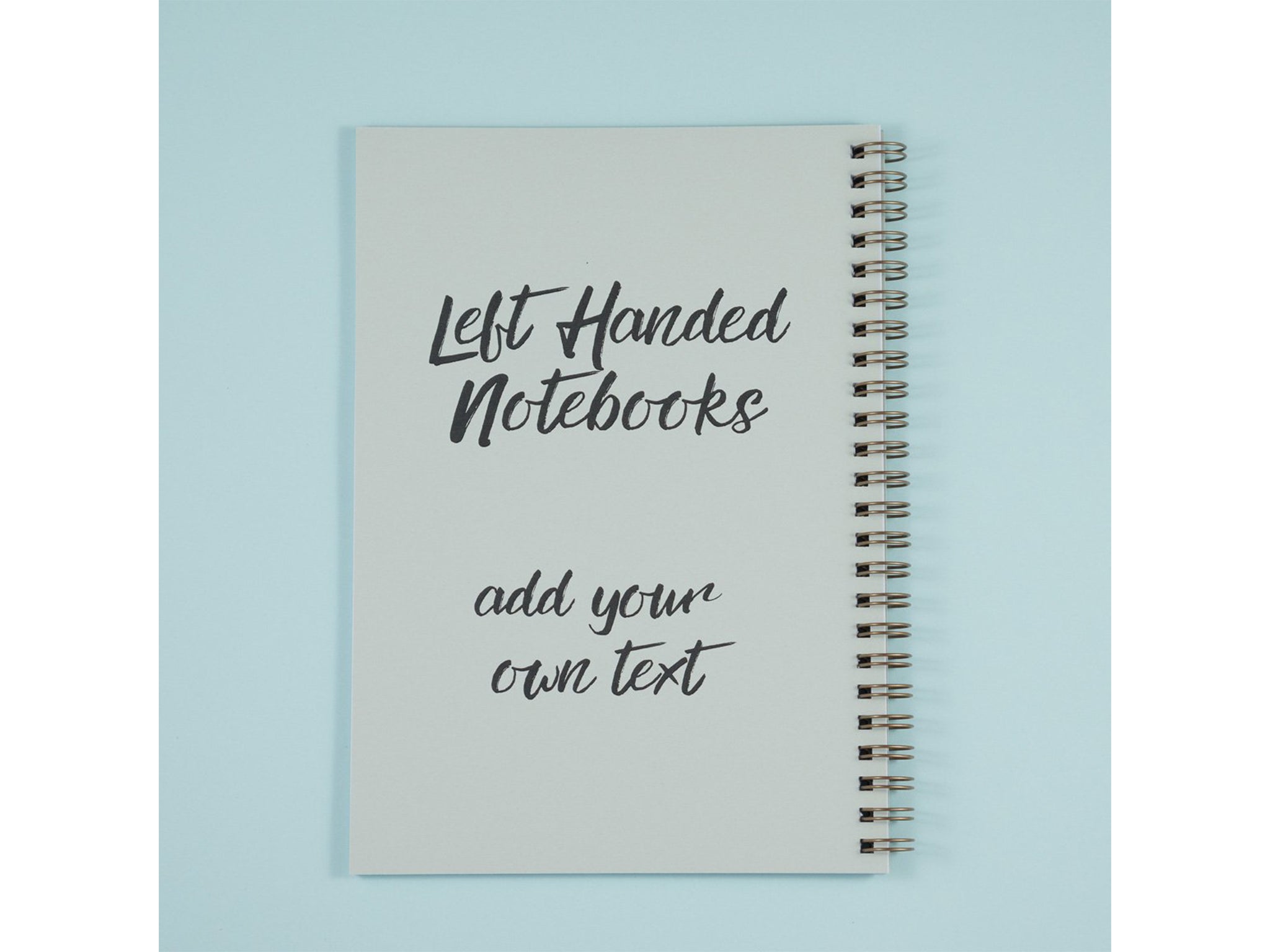 With a binder on the right-hand side instead of the left, this is ideal for keeping your organised