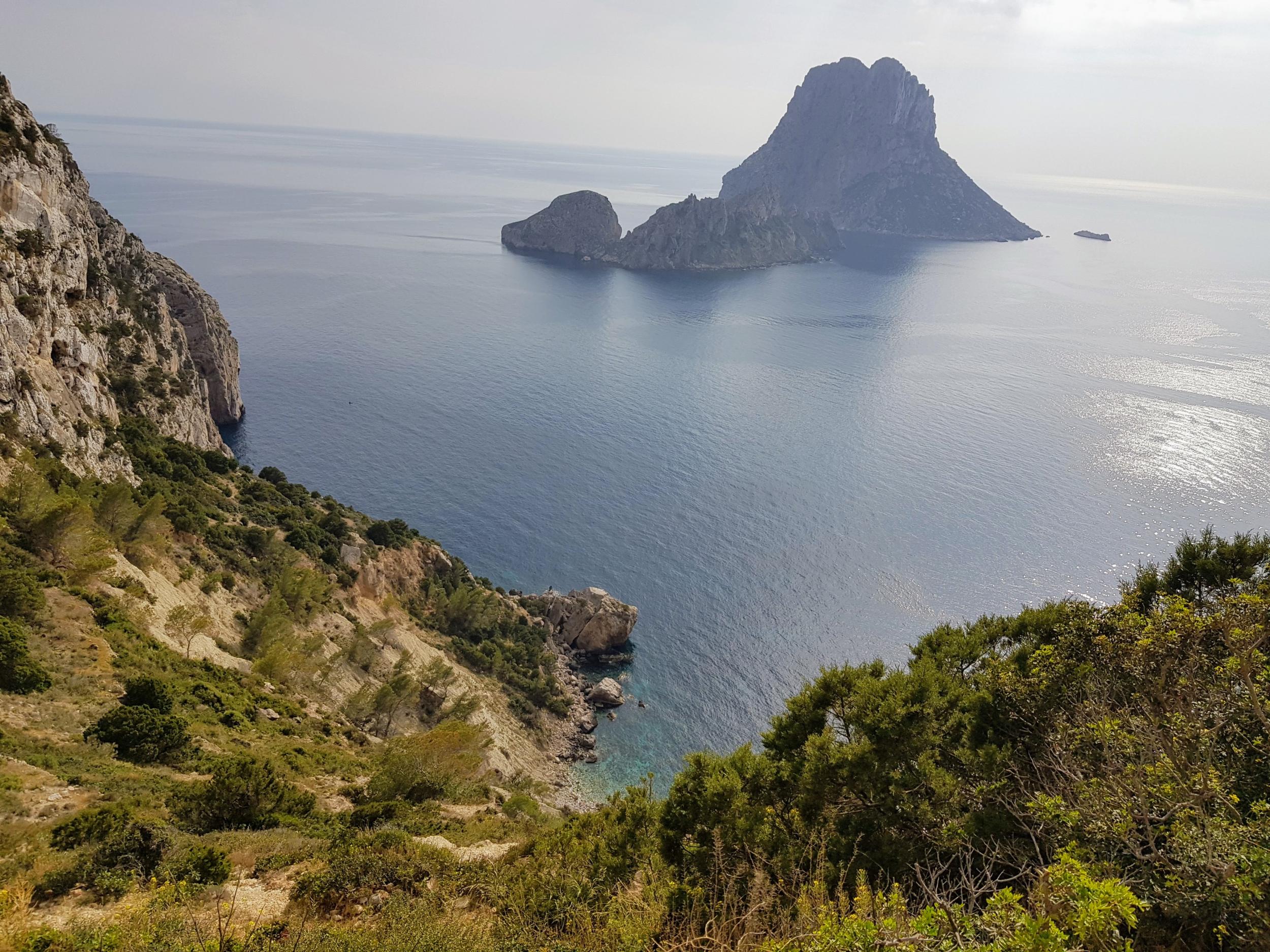 La Torre Des Savinar, far left, near where the man fell