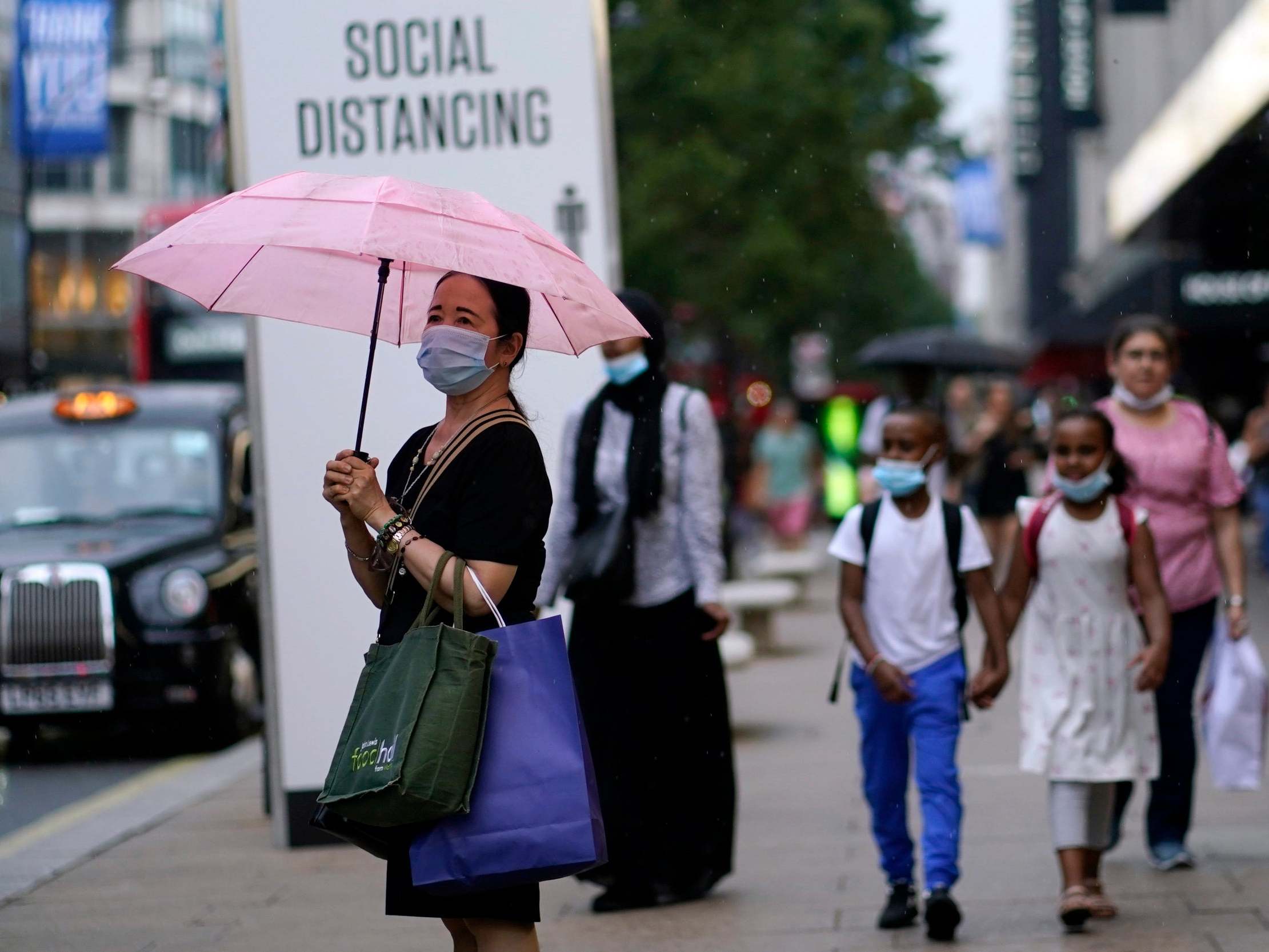 The rainy weather may cause flooding in some parts of the country