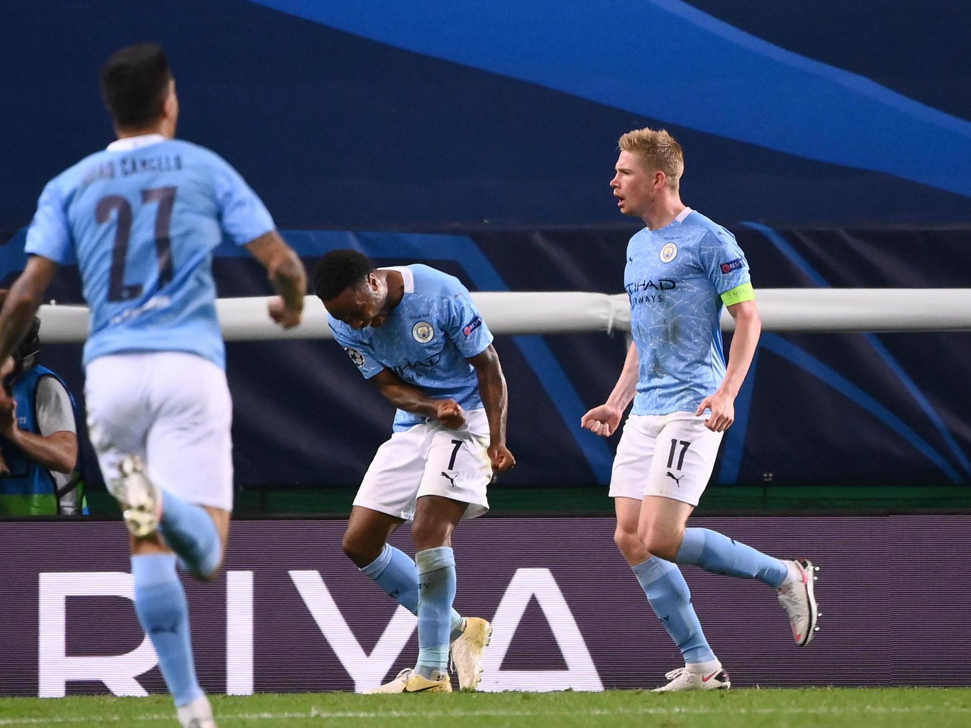 City celebrate as De Bruyne scores