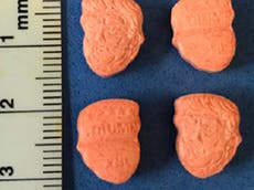 Police issue warning over dangerous batch of Donald Trump-shaped ecstasy pills