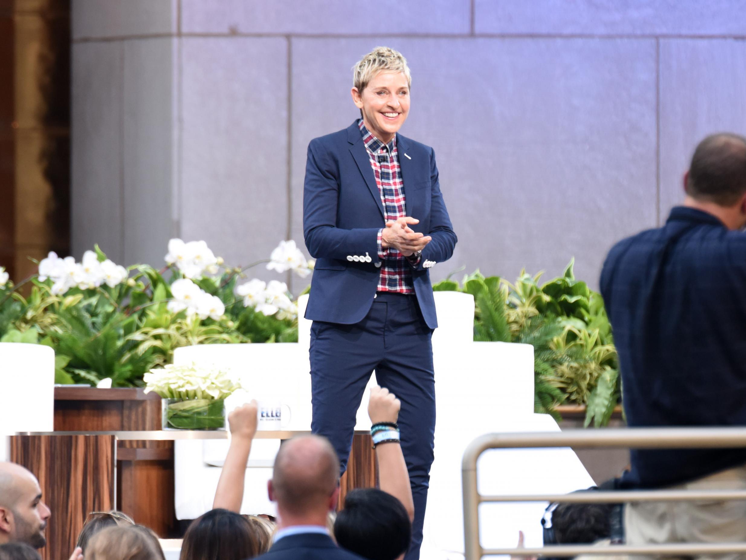 Degeneres on The Ellen Show