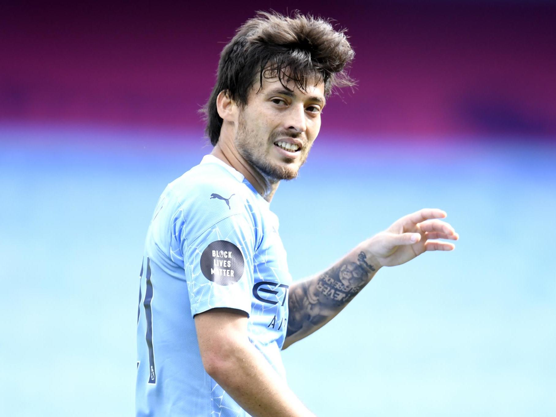 Manchester City midfielder David Silva