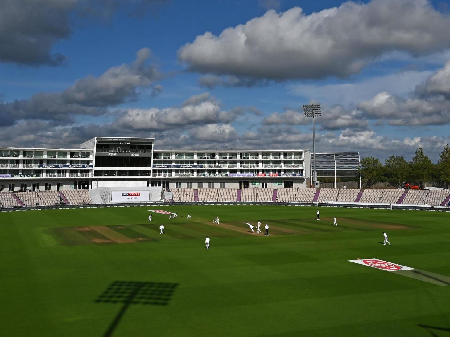 The weather forced a draw in the second Test