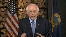 Bernie Sanders calls on supporters to back Biden