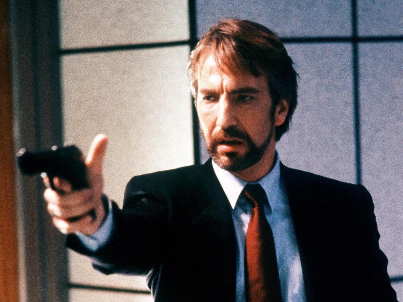 Alan Rickman as Hans Gruber in ‘Die Hard’