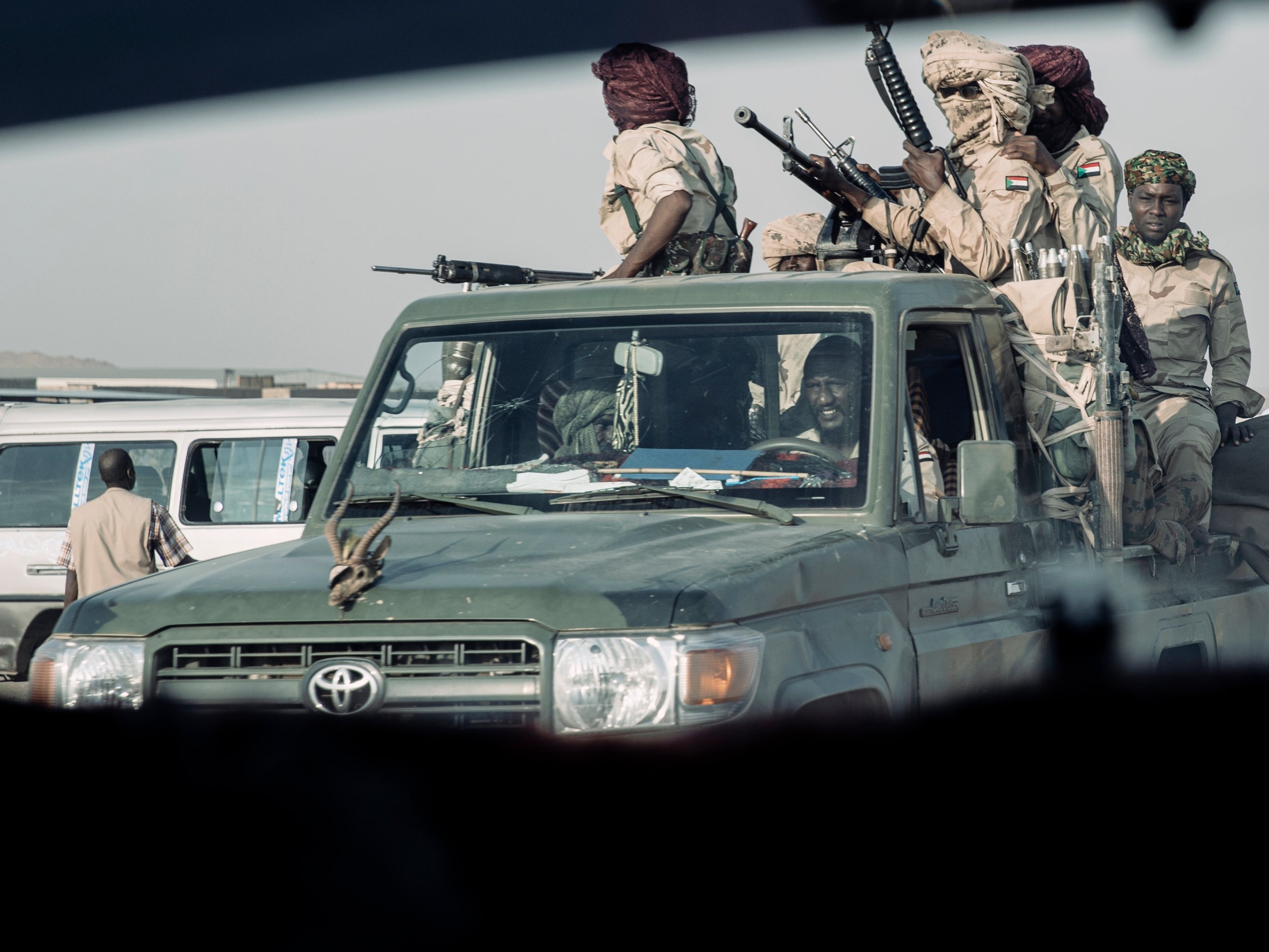 Rapid Support Forces widely known for their origins in the Janjaweed militia group