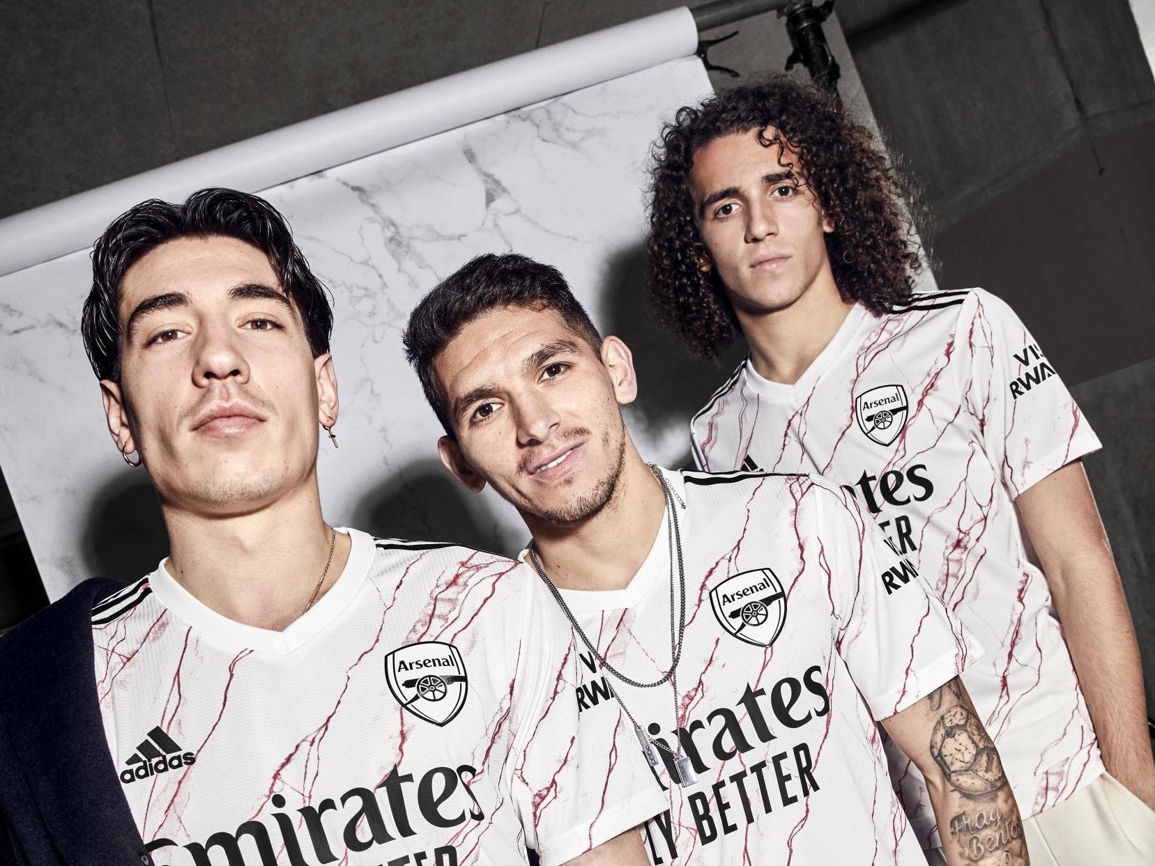 Arsenal reveal their new away kit