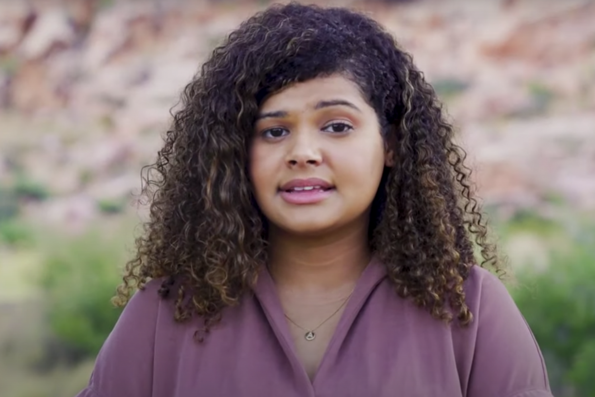 Climate activist Katherine Lorenzo spoke about her experiences of pollution growing up in a low-income neighborhood at the 2020 Democratic National Convention