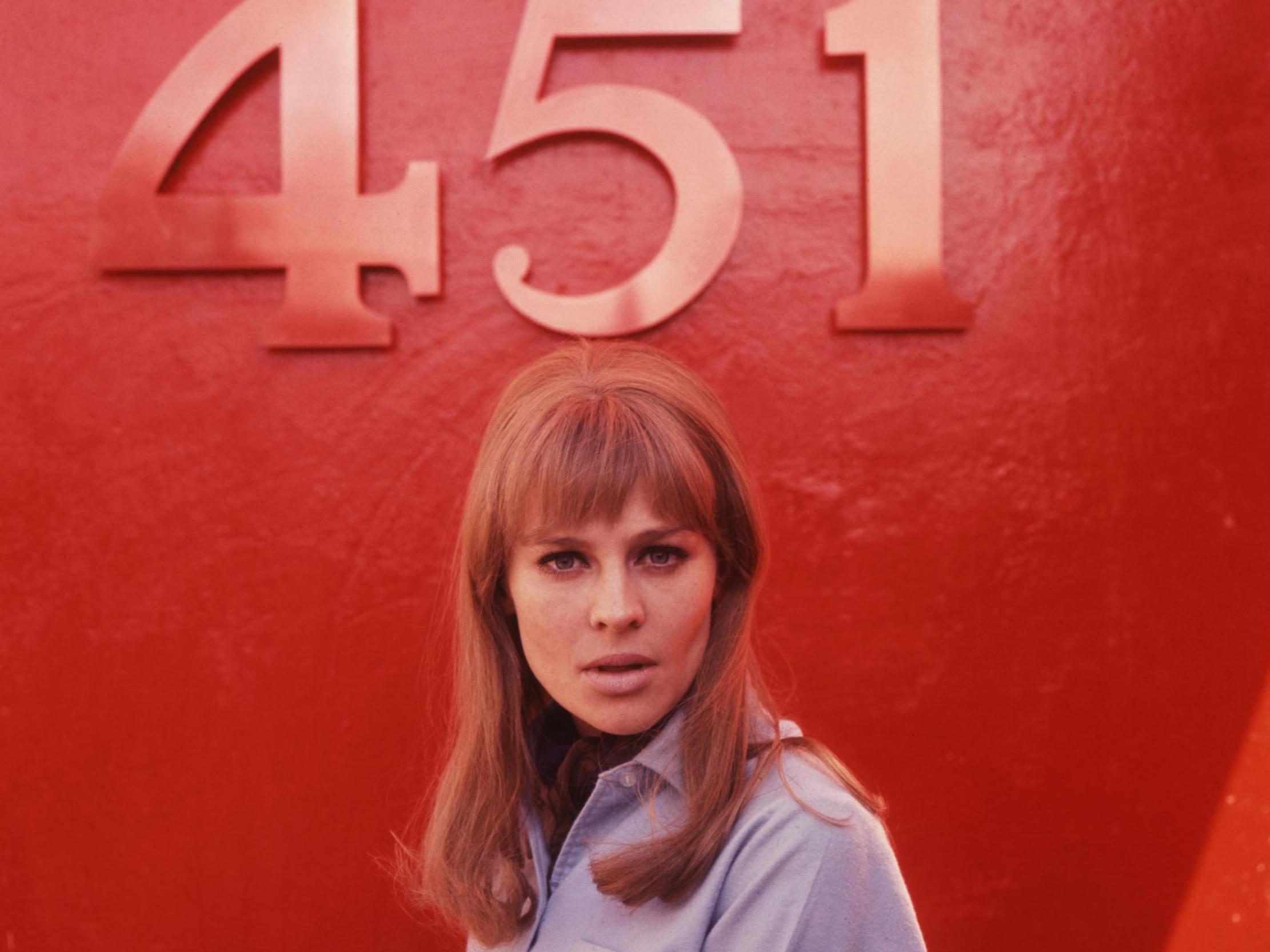 Julie Christie in the 1966 adaptation of Bradbury’s most famous novel ‘Fahrenheit 451’