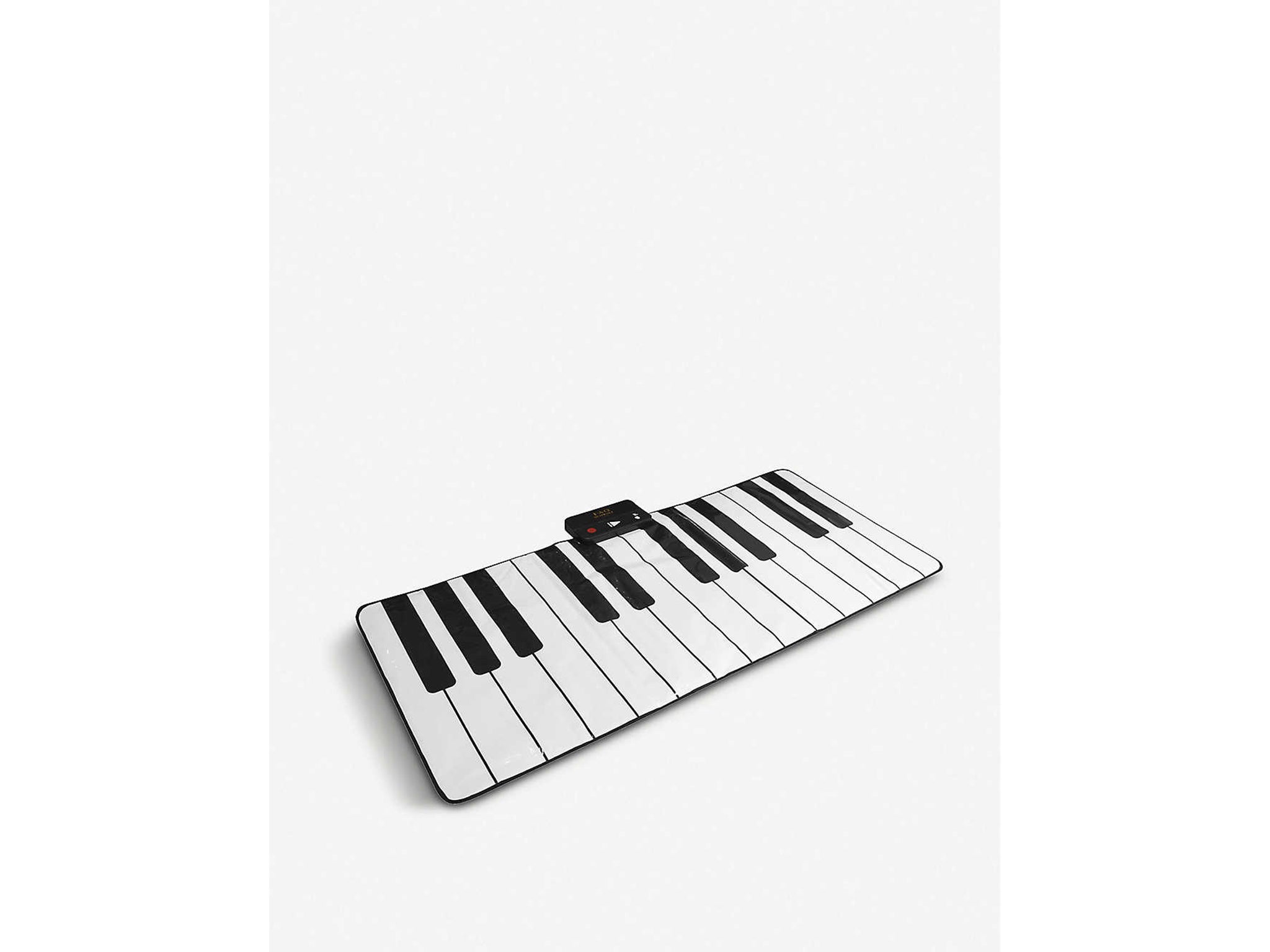 Get their creative musical juices flowing with this floor piano