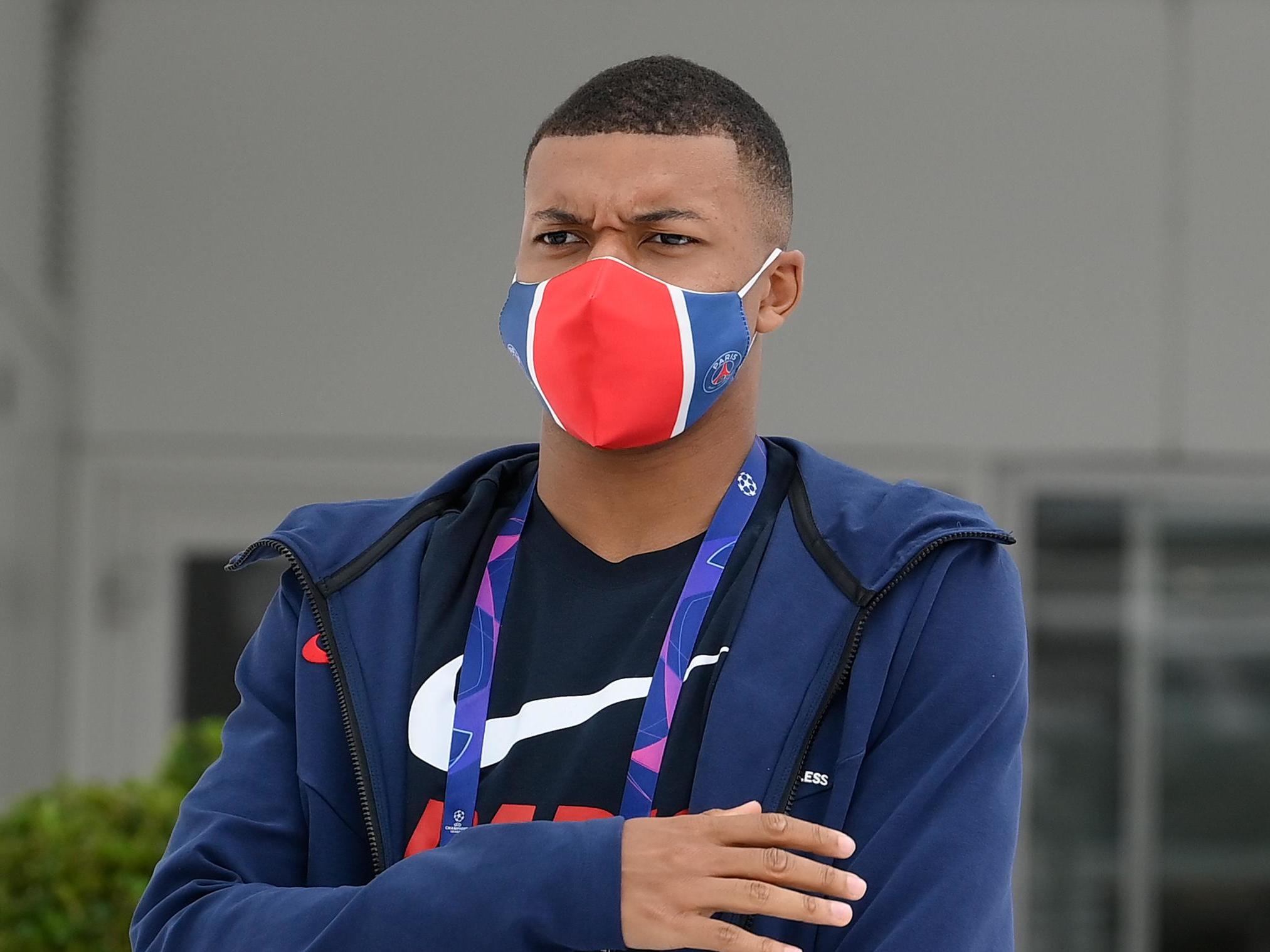 Mbappe ahead of the final in Lisbon