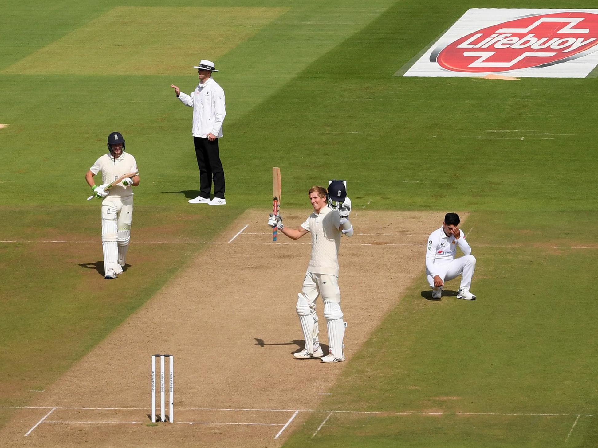 Zak Crawley fell for a remarkable 267 against Pakistan on day two of the third Test