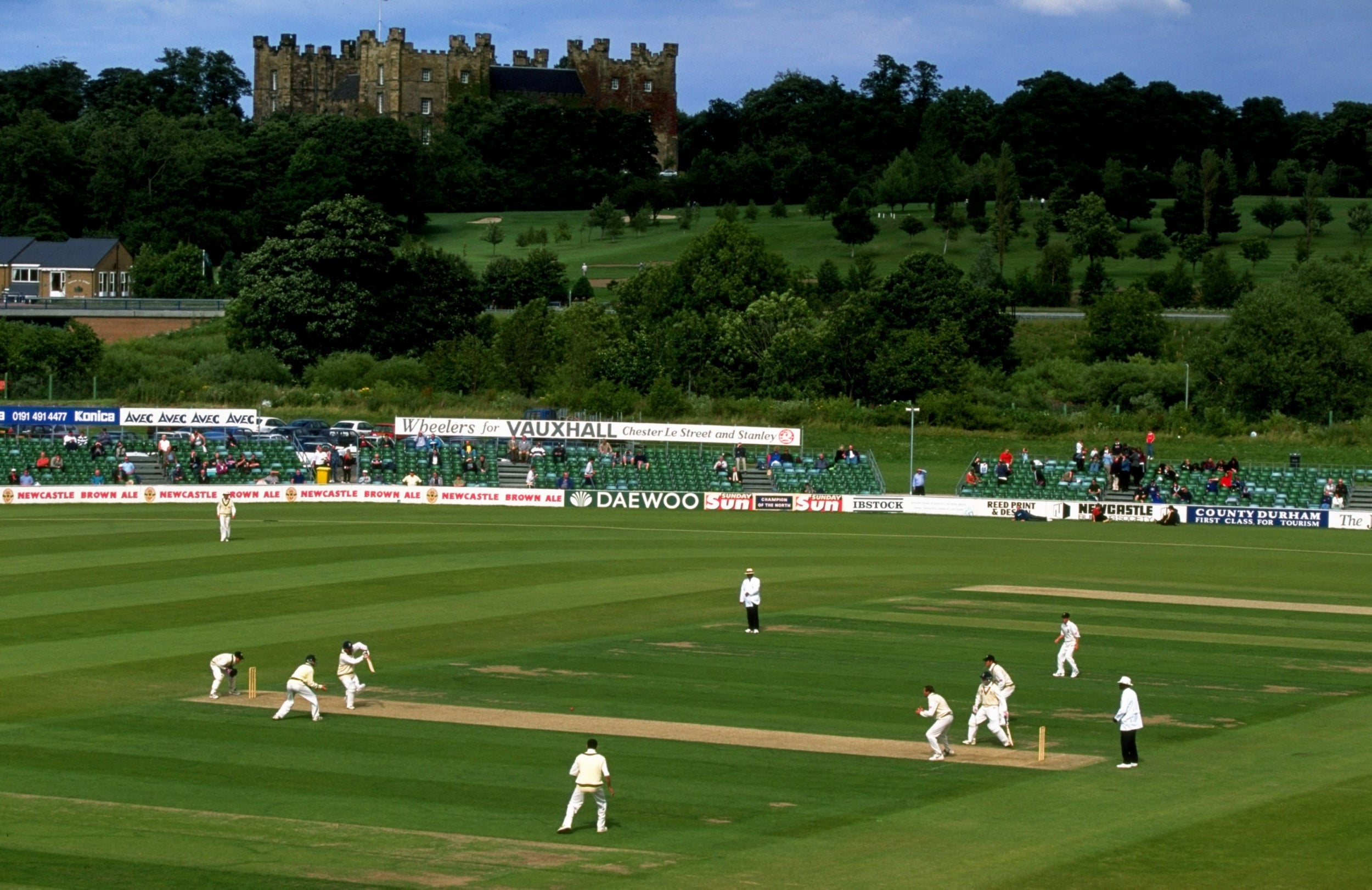 South Africa take on Durham at the Riverside in 1998