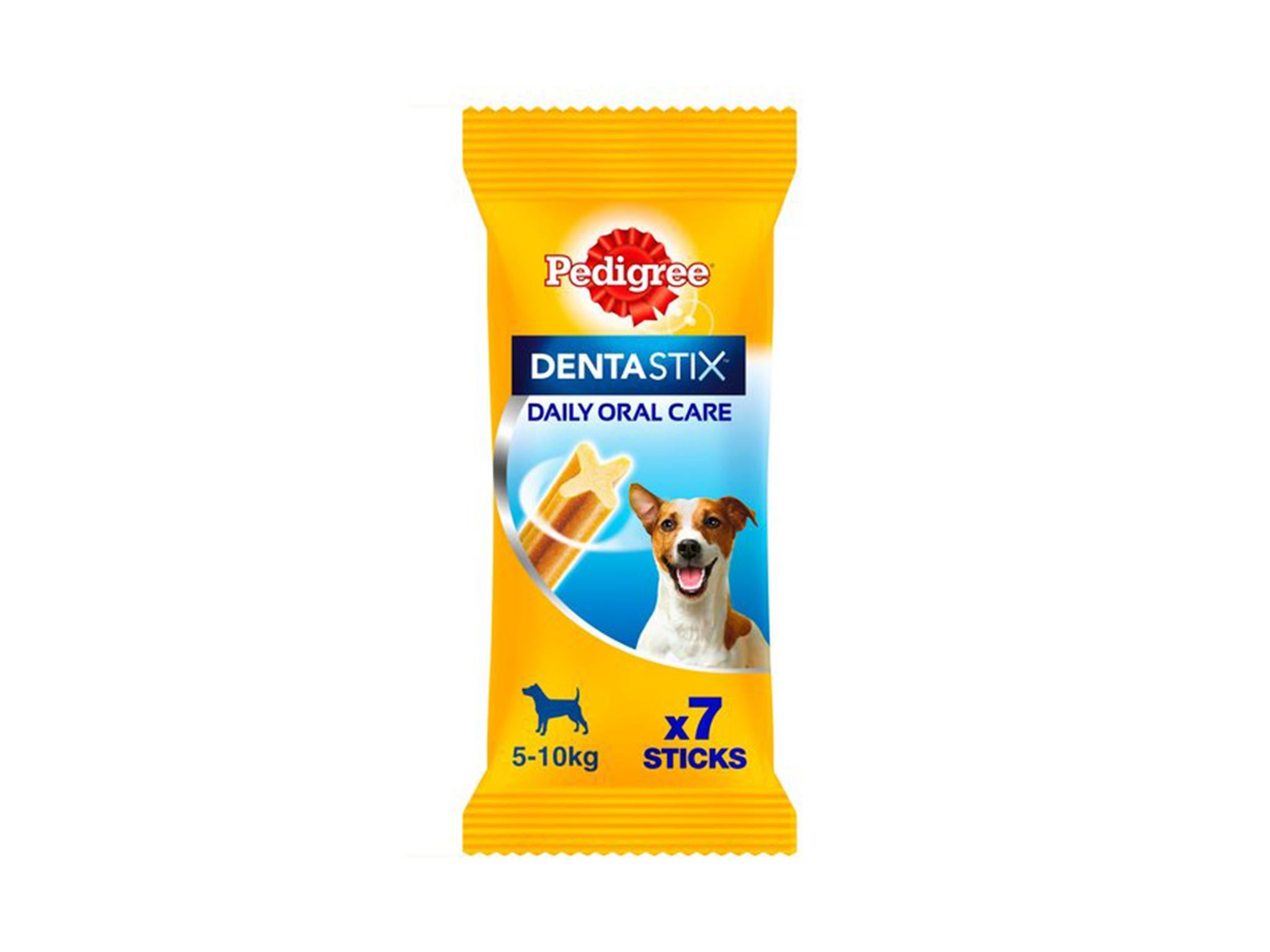 Pedigree dentastix: £1.25, Tesco.com