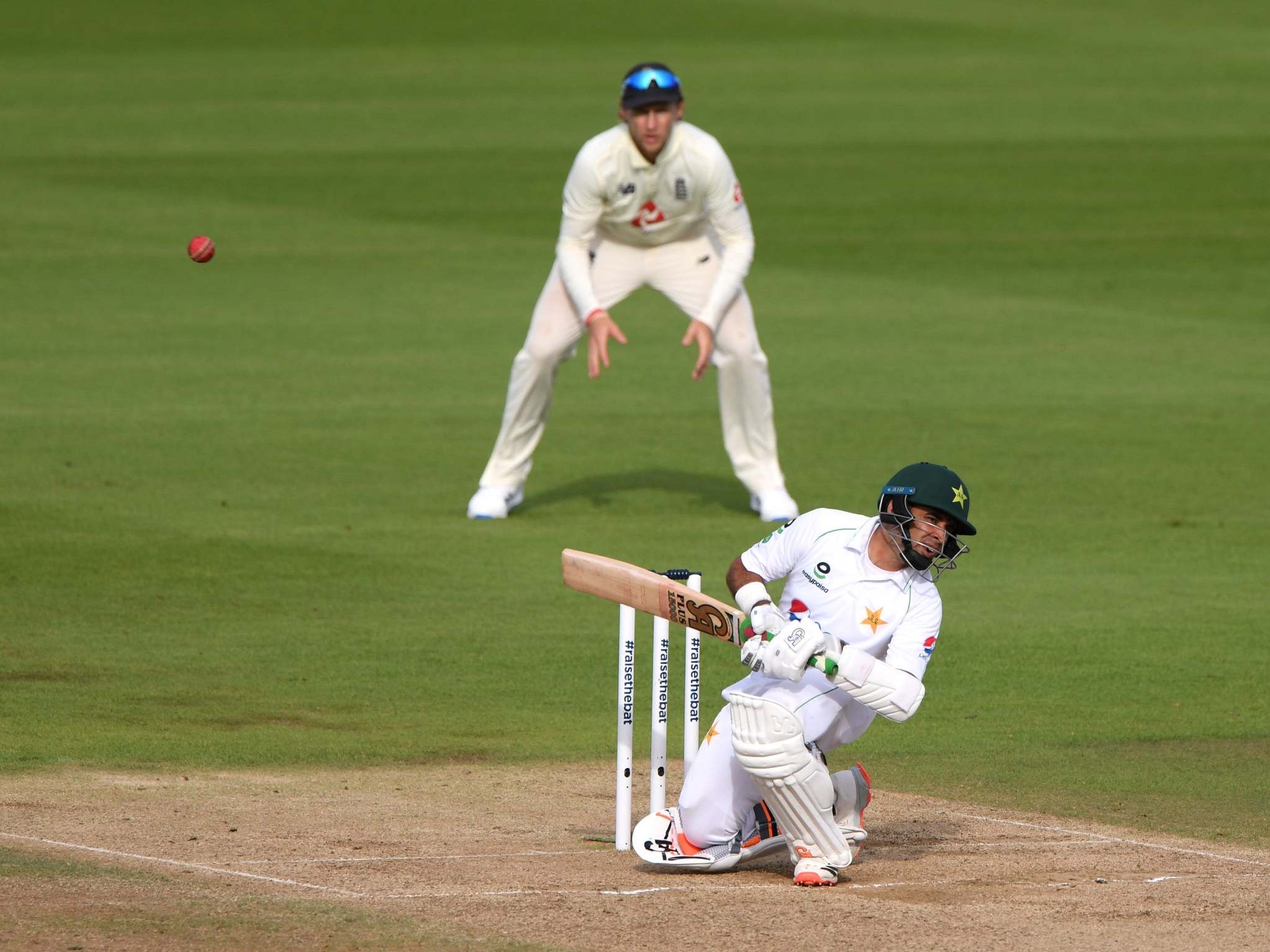 Abid Ali frustrated England for the majority of the fourth day