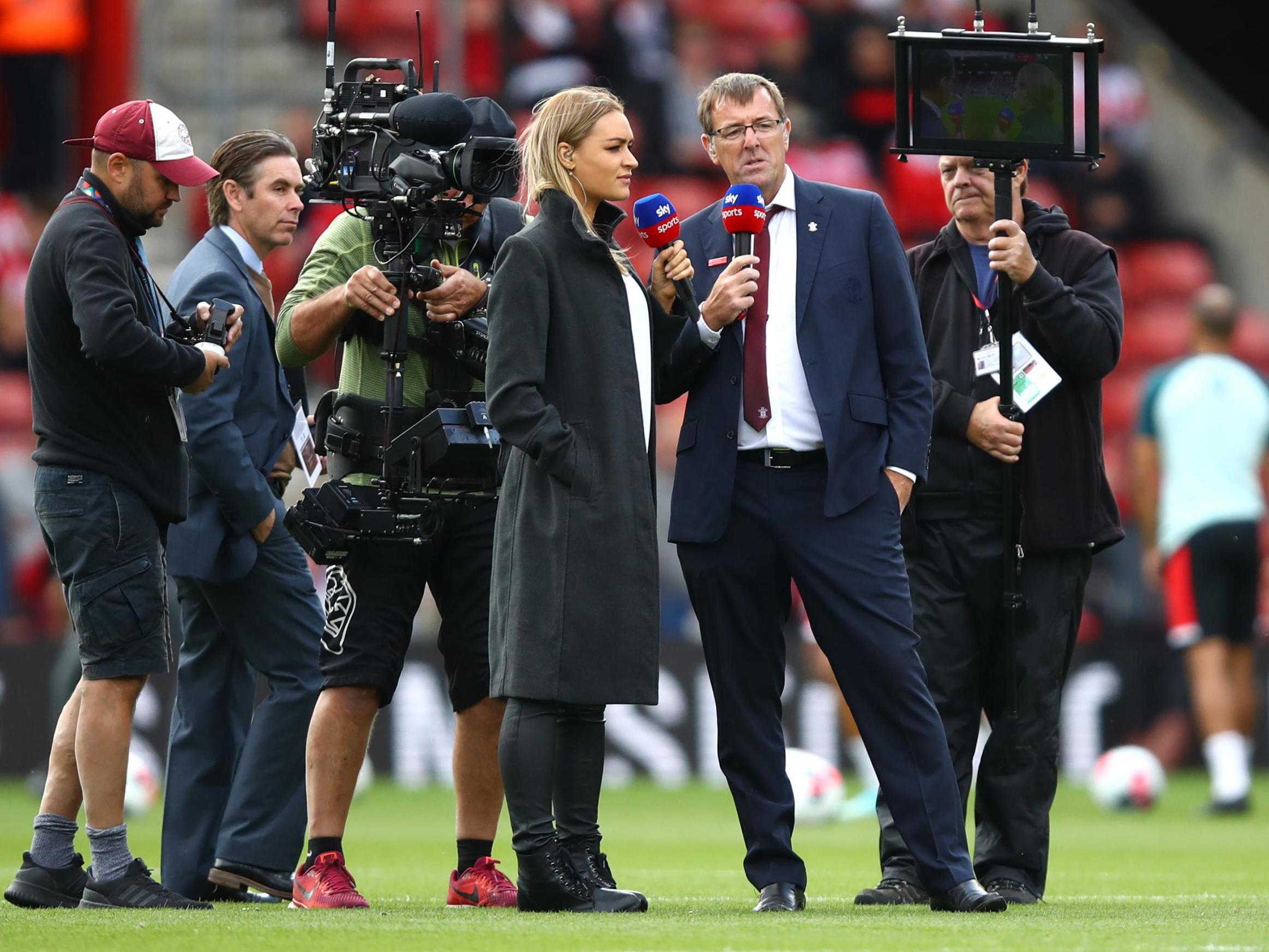 Matt Le Tissier (right) was axed by Sky Sports last week