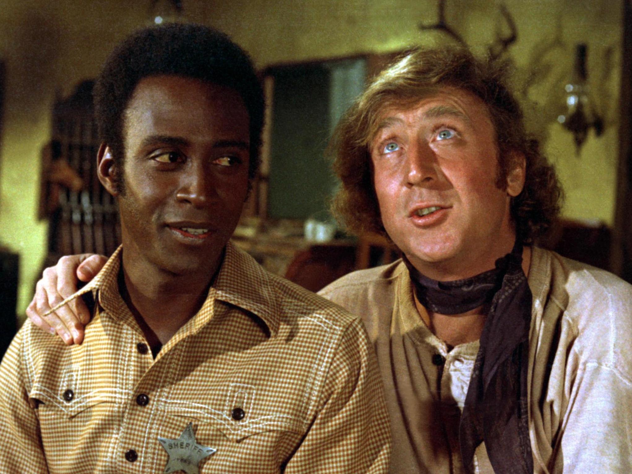 ‘Are we black?’: Cleavon Little and Gene Wilder in ‘Blazing Saddles’ (Warner Bros/Kobal/Shutterstock)