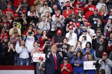 Teenage suspect in Kenosha shooting was in front row of Trump rally