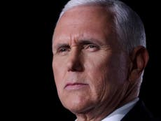 Mike Pence and Trump campaign officials to attend fundraiser organised by QAnon conspiracy theorists