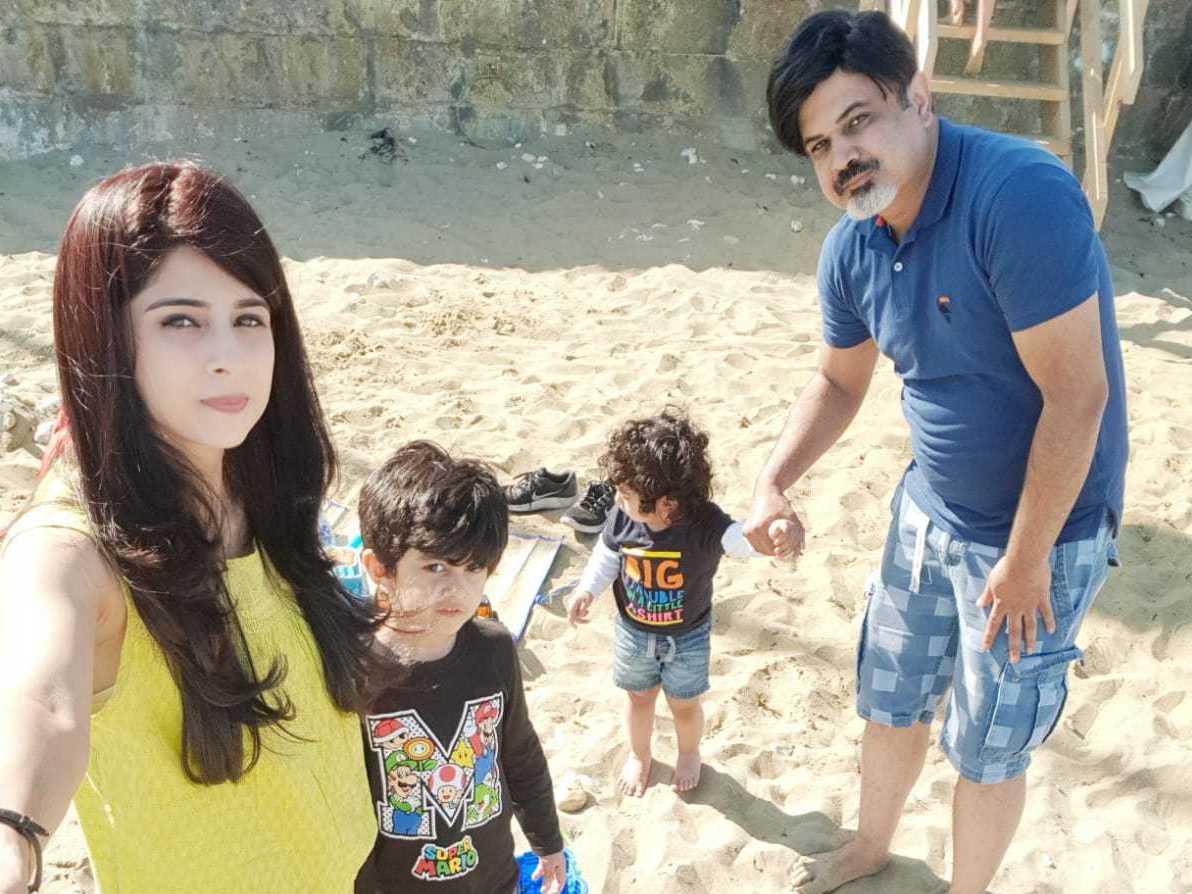 Farrukh (right), along with his wife Saba and sons Raem and Aarib, could face removal from the UK in future as the Home Office has repeatedly refused his immigration applications on the basis of policies later found to be unlawful