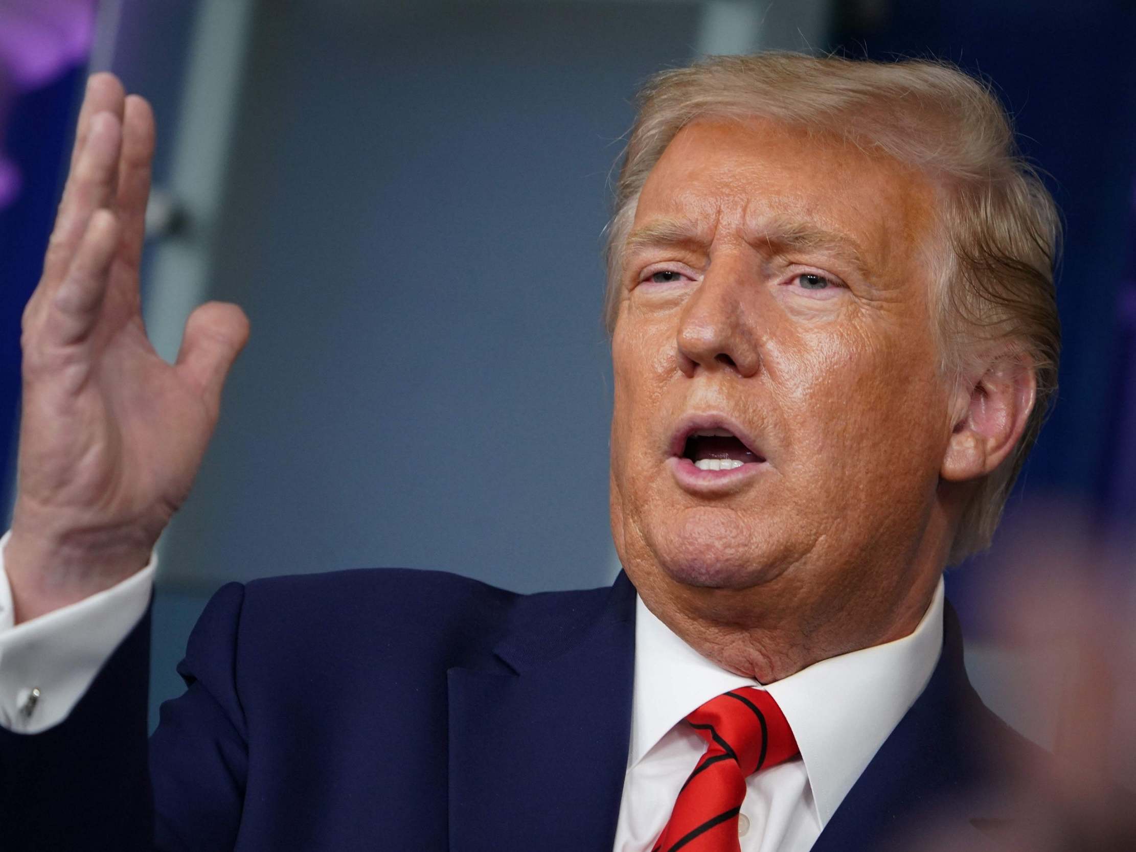 Trump says Black Lives Matter is ‘a bad name, so discriminatory’ 