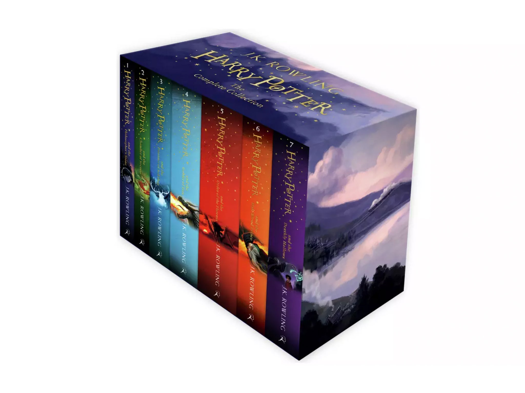 Re-read the full Harry Potter series with this paperback set