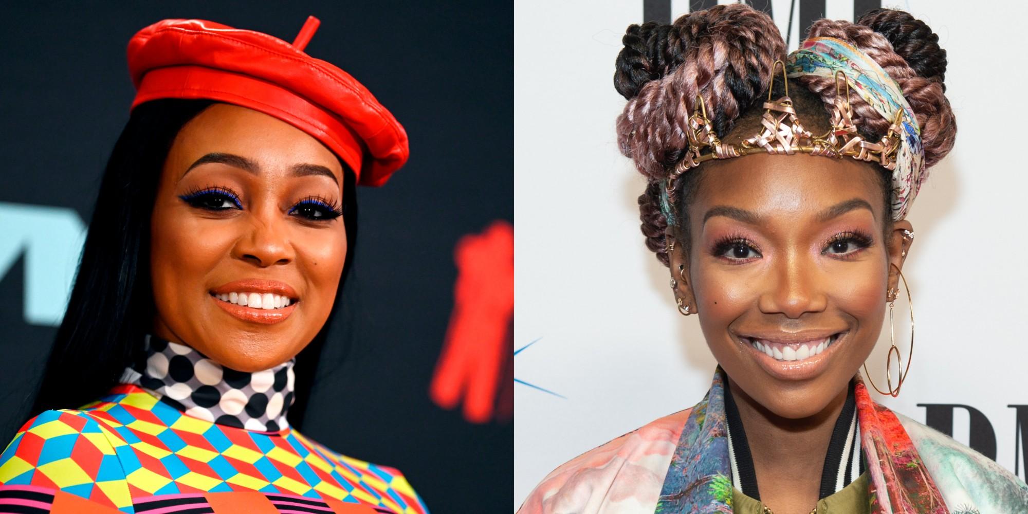 Monica, left, and Brandy