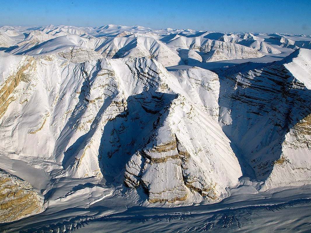 Denim jean microfibres have been found in the Canadian Arctic