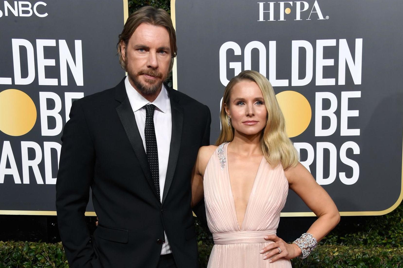 Kristen Bell and her children celebrate Dax Shepard's sobriety anniversary (Getty)