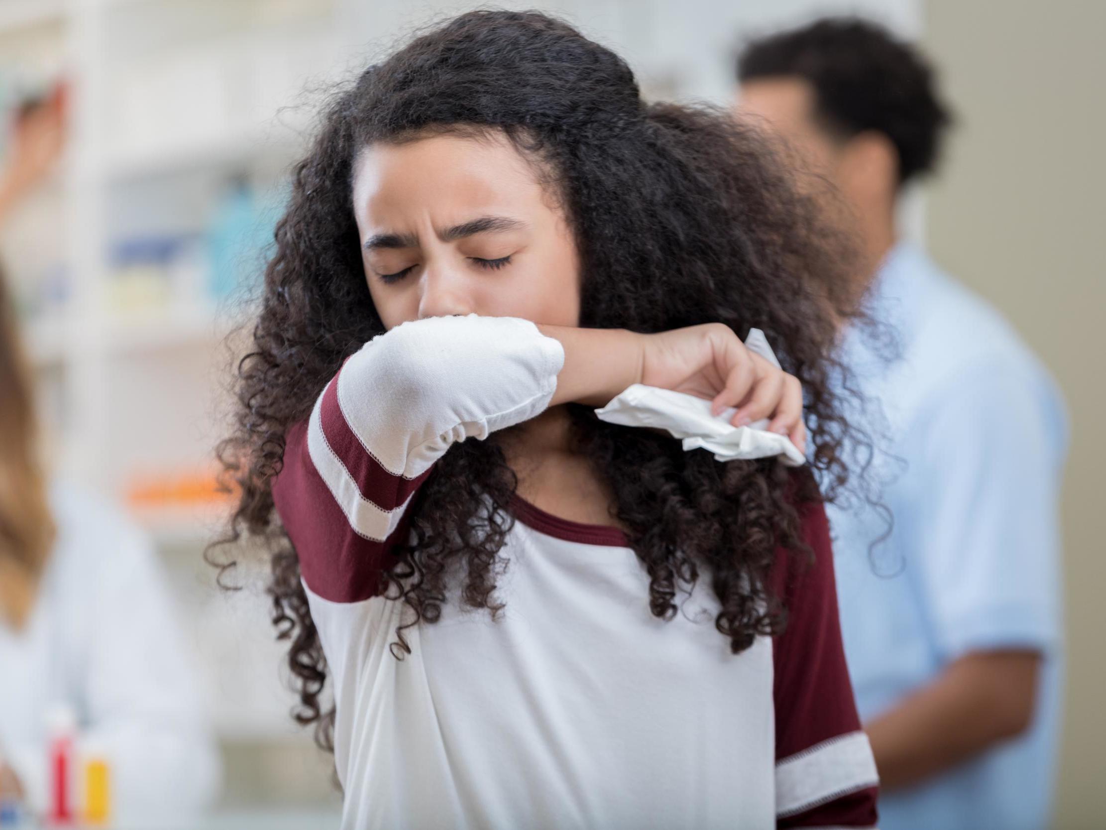 Nearly one third of parents say their children do not remember to wash their hands after coughing in a new survey