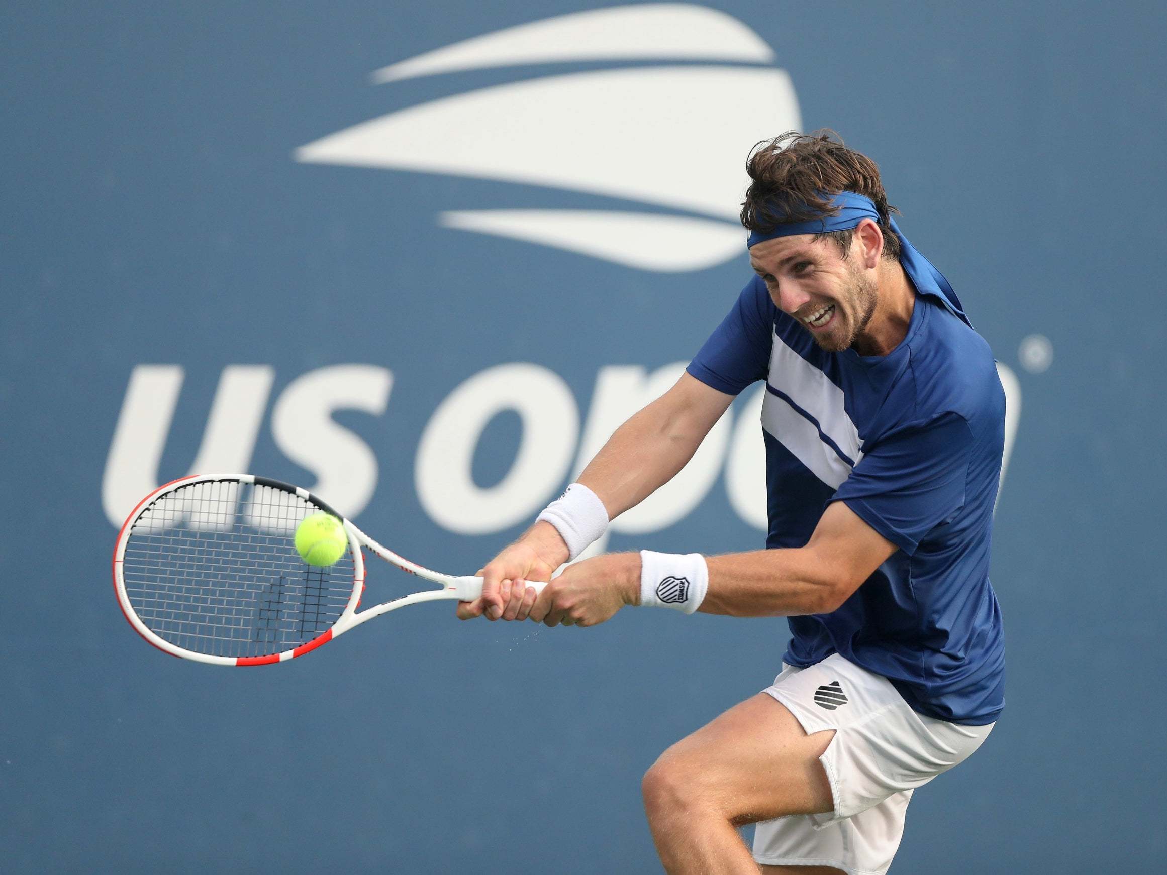 Cameron Norrie is through to the third round of a Grand Slam for the first time in his career