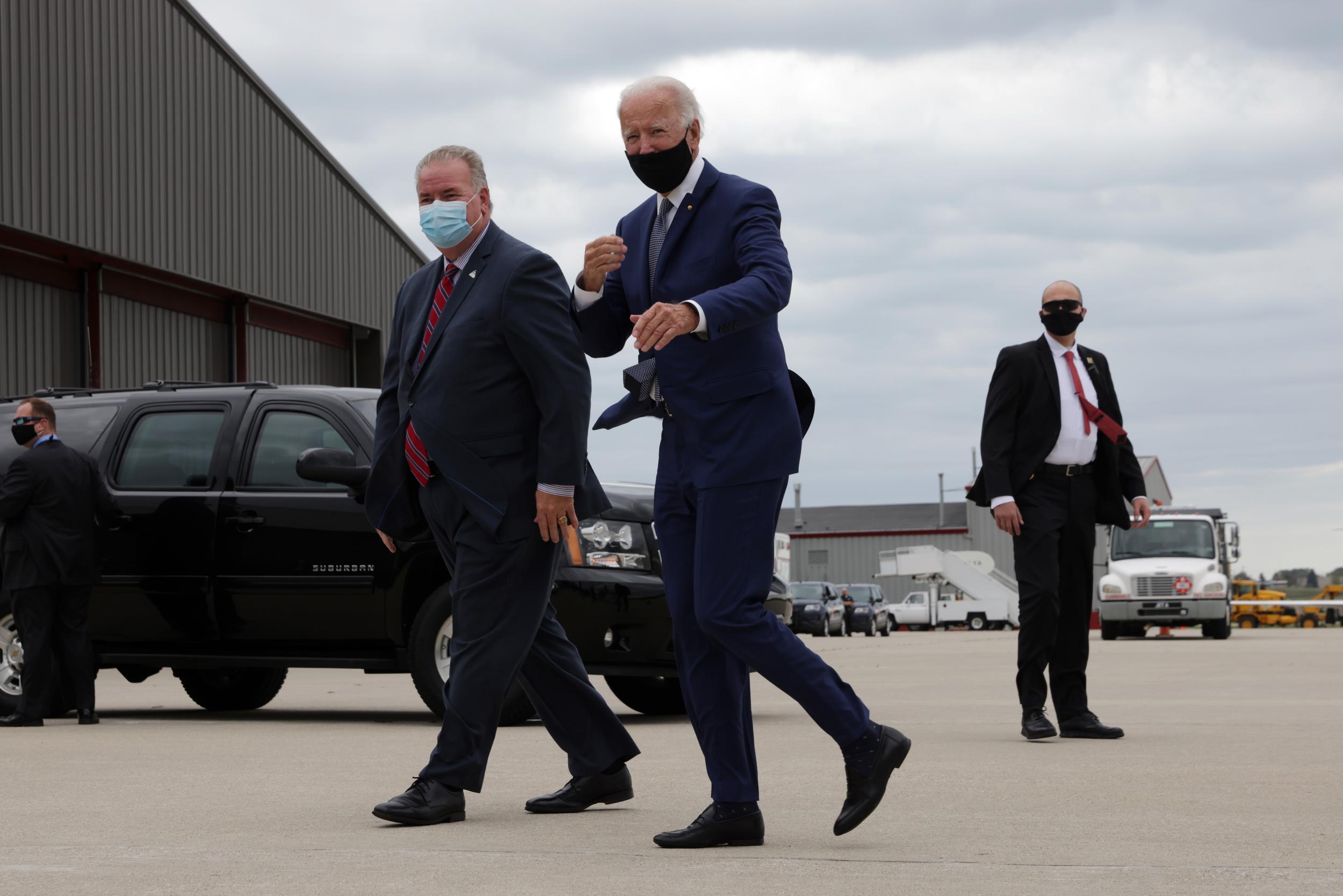 Joe and Jill Biden meet Jacob Blake’s family during Kenosha visit
