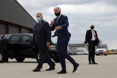 Joe and Jill Biden meet Jacob Blake’s family during Kenosha visit